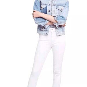 Citizen of Humanity Anthropologie Sculpt Carlie Crop High Rise Skinny Jean Sz 30